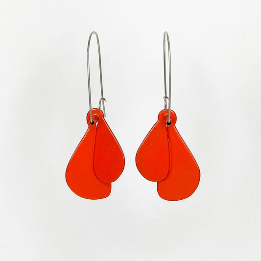 Leaf Series Earrings - Large