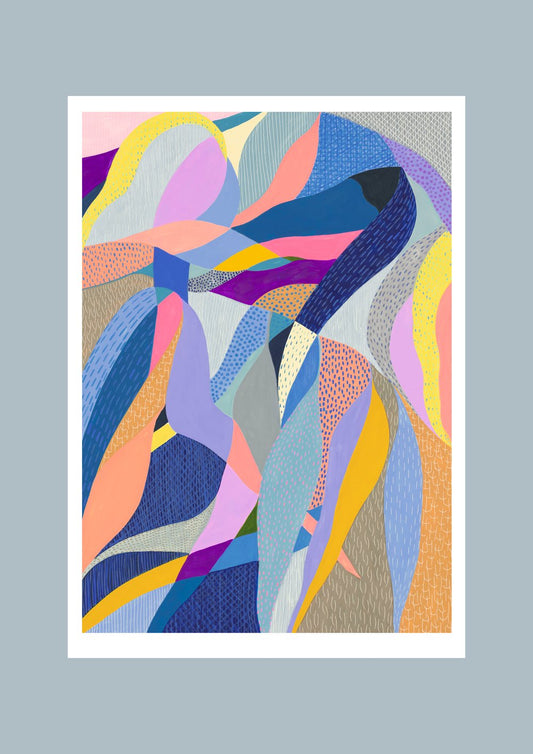 Lines and Leaves - Limited Edition Print