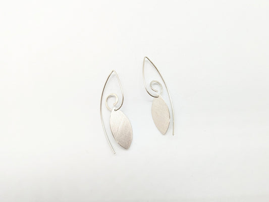 Swirl Marquis Earrings