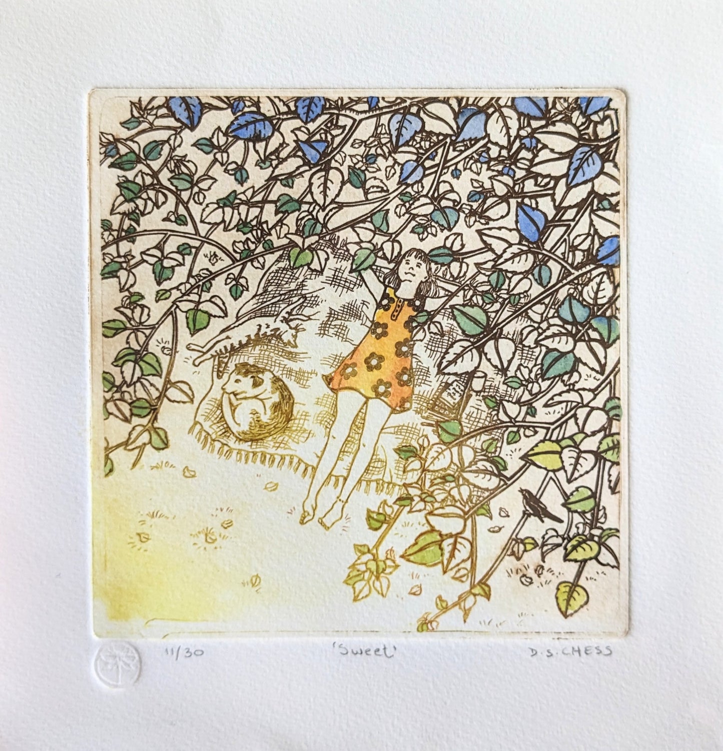 Sweet - Limited Edition Solarplate Etching