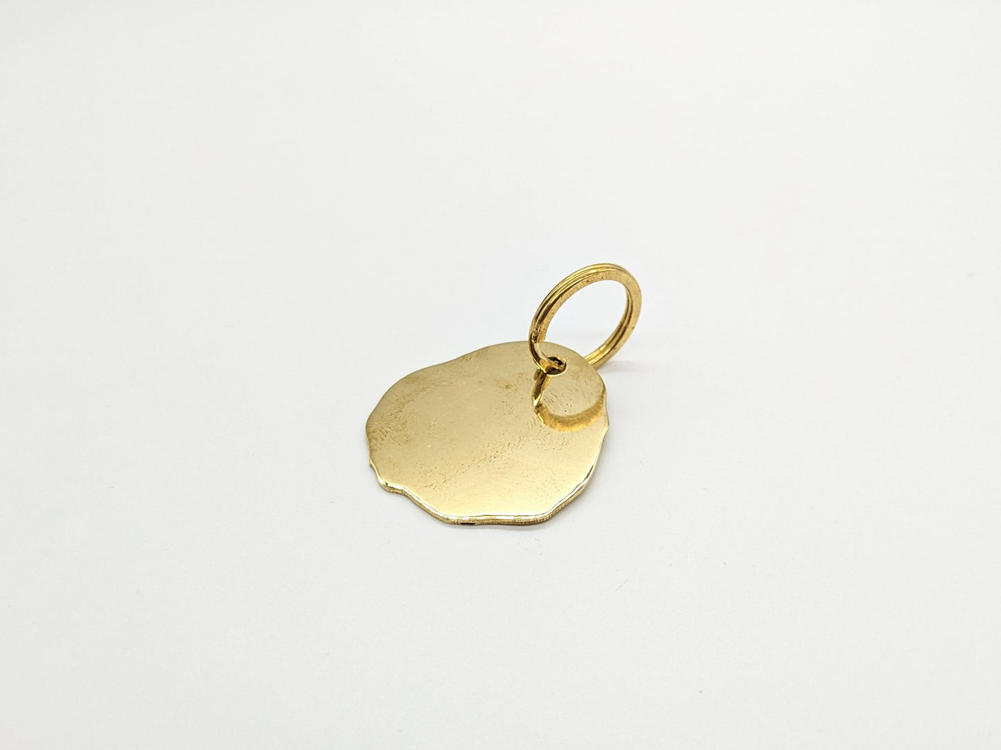 Brass Dog Tag/Keychain