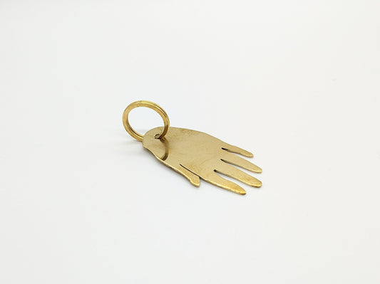 Brass Dog Tag/Keychain