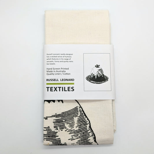 Christmas Tea Towels by Russell Leonard
