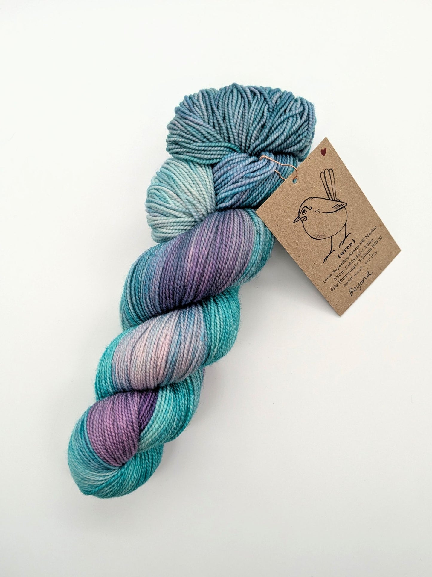WREN - Hand Dyed Sock Yarn - 4ply