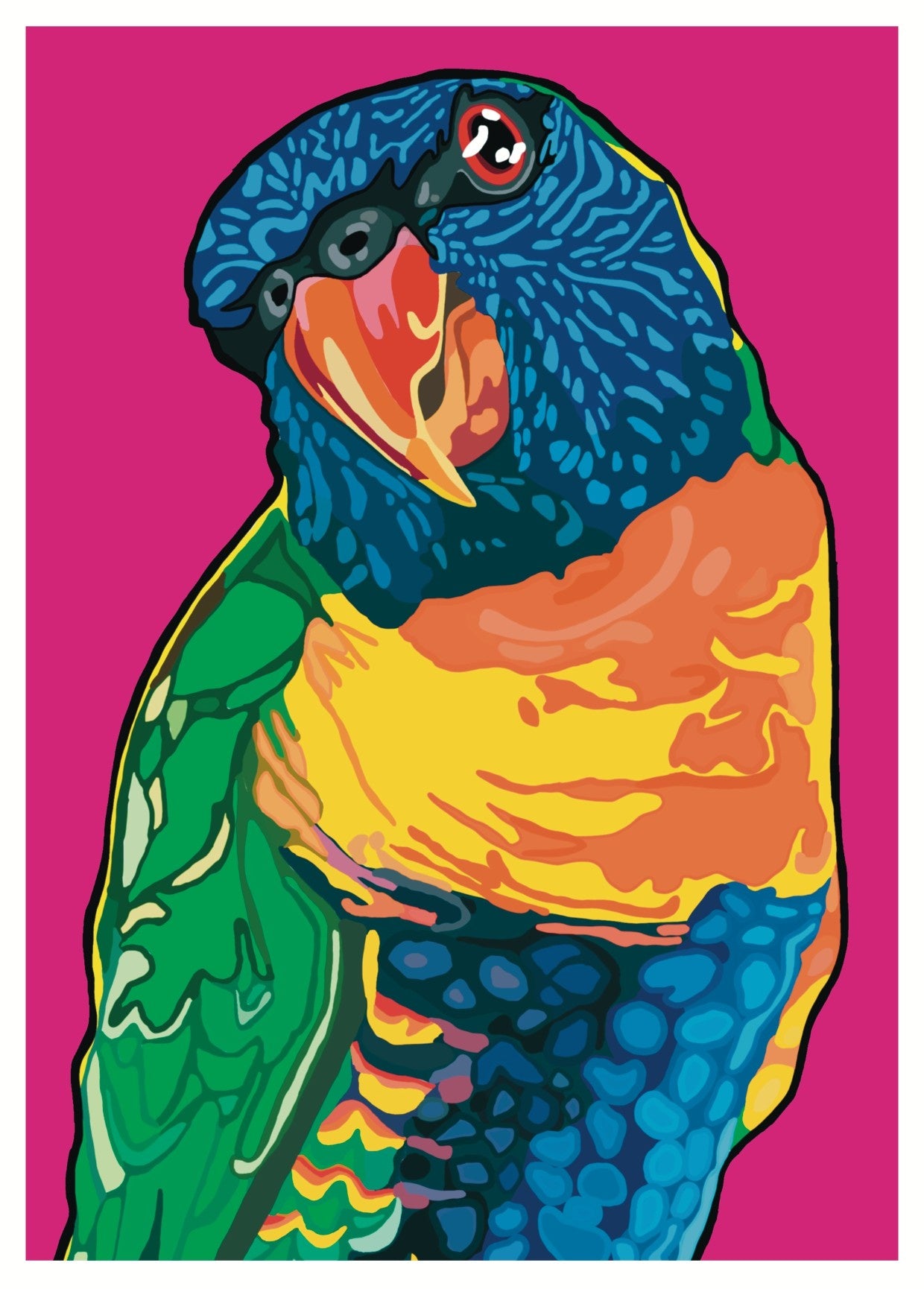 The Suburban Boy - Digital Print