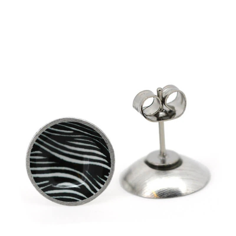 Ebb & Flow - Circle Stud Earrings