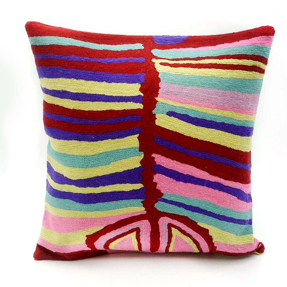 Chainstitch Cushion Cover - Judy Watson (1)