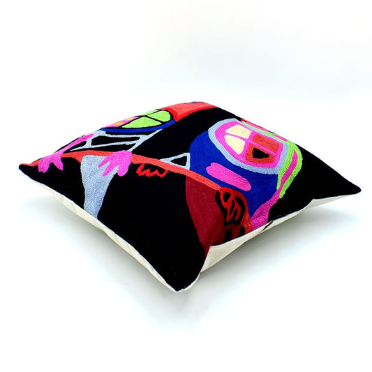 Chainstitch Cushion Cover - Karen Barnes (1)