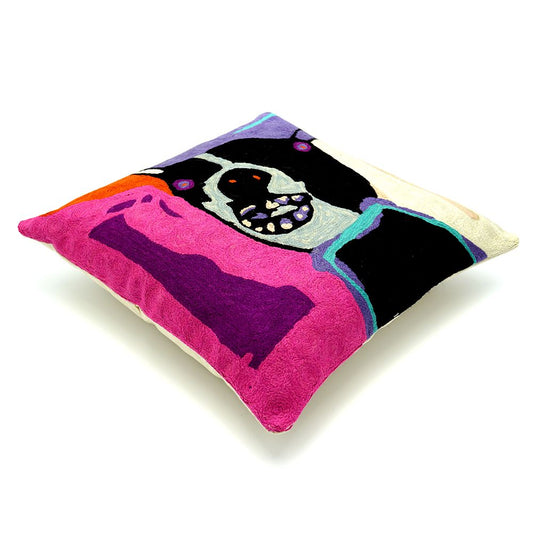 Chainstitch Cushion Cover - Karen Barnes (2)