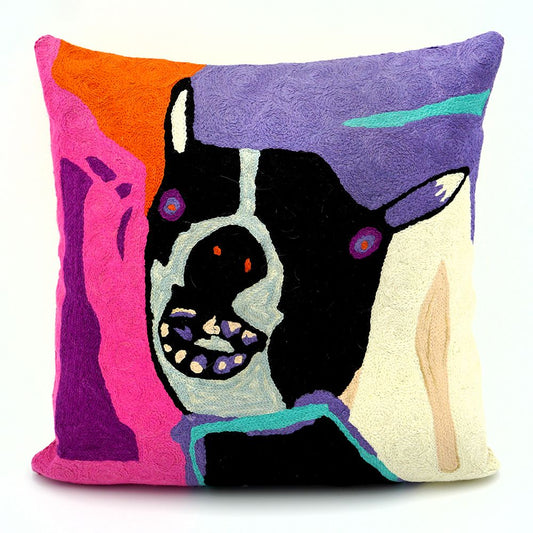 Chainstitch Cushion Cover - Karen Barnes (2)