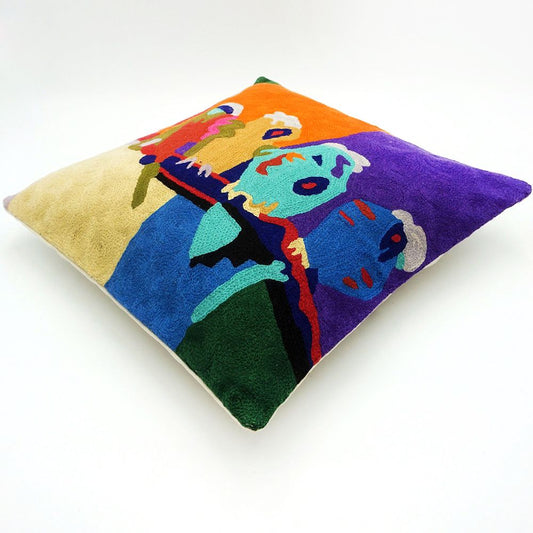 Chainstitch Cushion Cover - Karen Barnes (3)