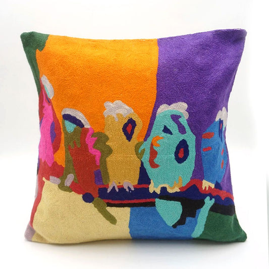 Chainstitch Cushion Cover - Karen Barnes (3)