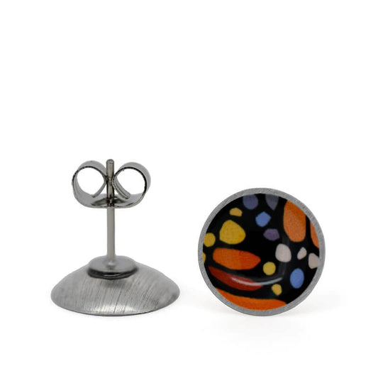 Monarch - Alladin's Treasure - Circle Stud Earrings