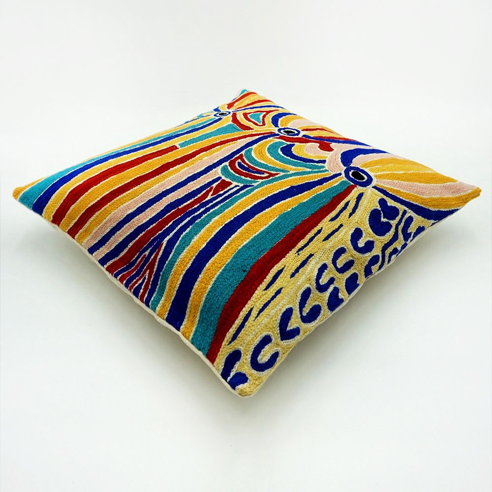 Chainstitch Cushion Cover - Liddy Napanangka Walker (1)