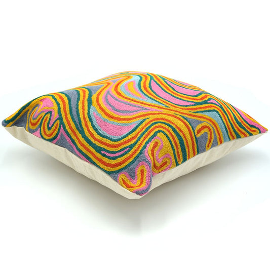 Chainstitch Cushion Cover - Liddy Napanangka Walker (3)