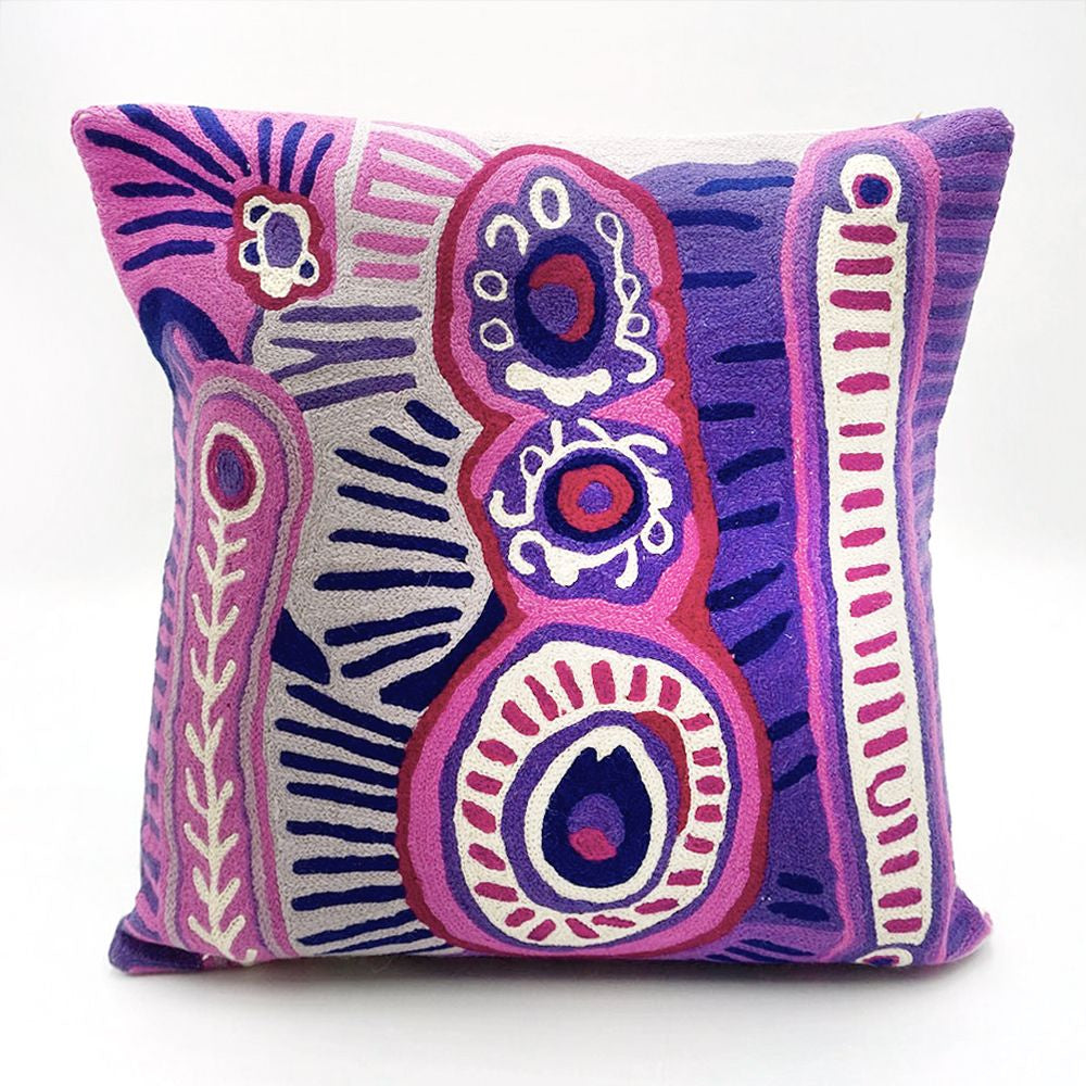 Chainstitch Cushion Cover - Murdie Nampijinpa Morris (2)