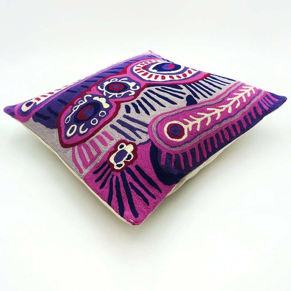 Chainstitch Cushion Cover - Murdie Nampijinpa Morris (2)