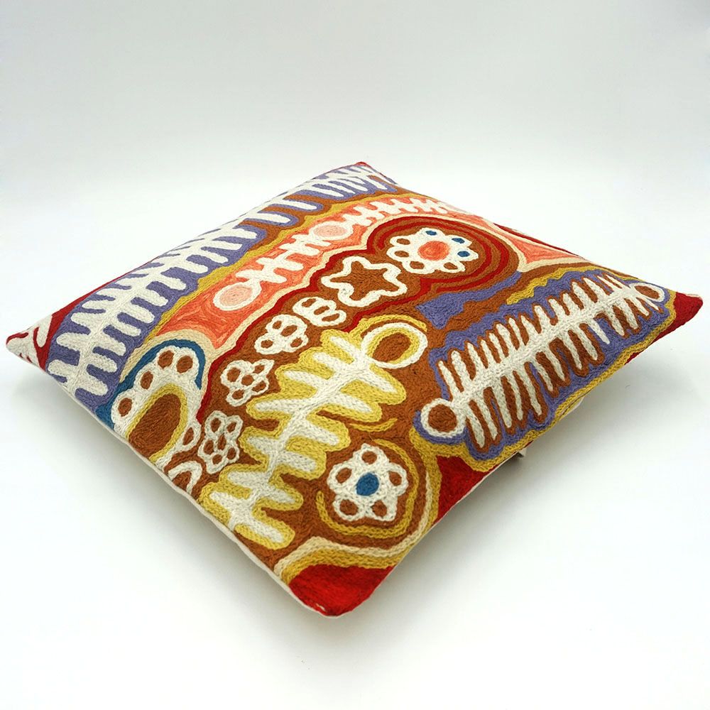 Chainstitch Cushion Cover - Murdie Nampijinpa Morris (3)