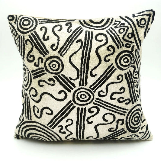 Chainstitch Cushion Cover - Pauline Napangardi