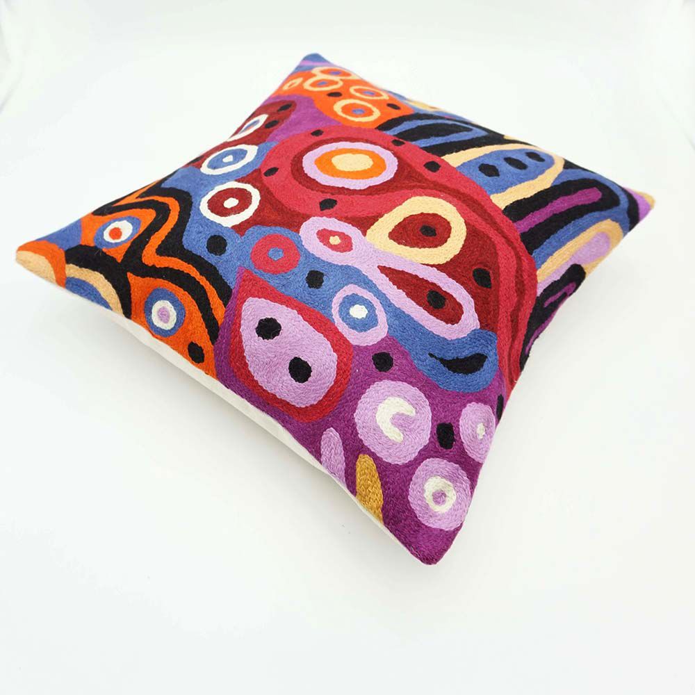 Chainstitch Cushion Cover - Andrea Mimpitja Adamson (1)