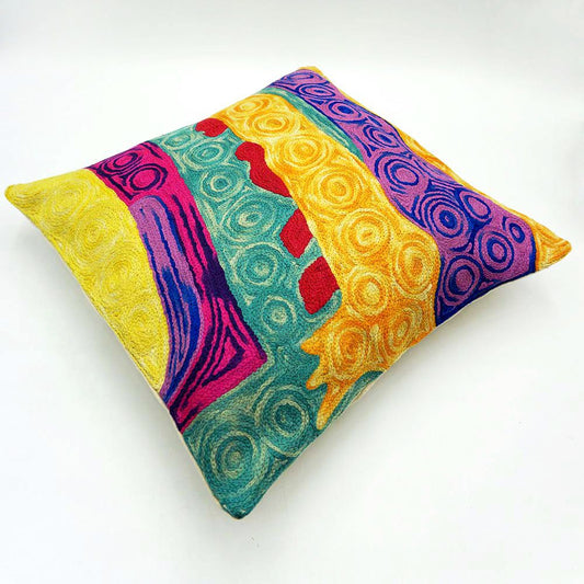 Chainstitch Cushion Cover - Akay Koo'olia (1)