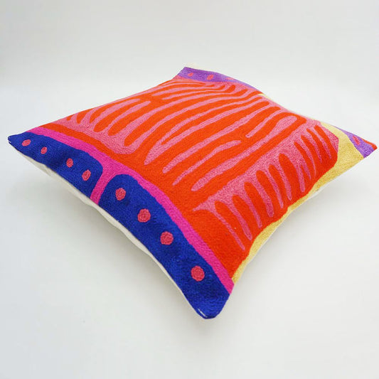 Chainstitch Cushion Cover - Akay Koo'olia (3)