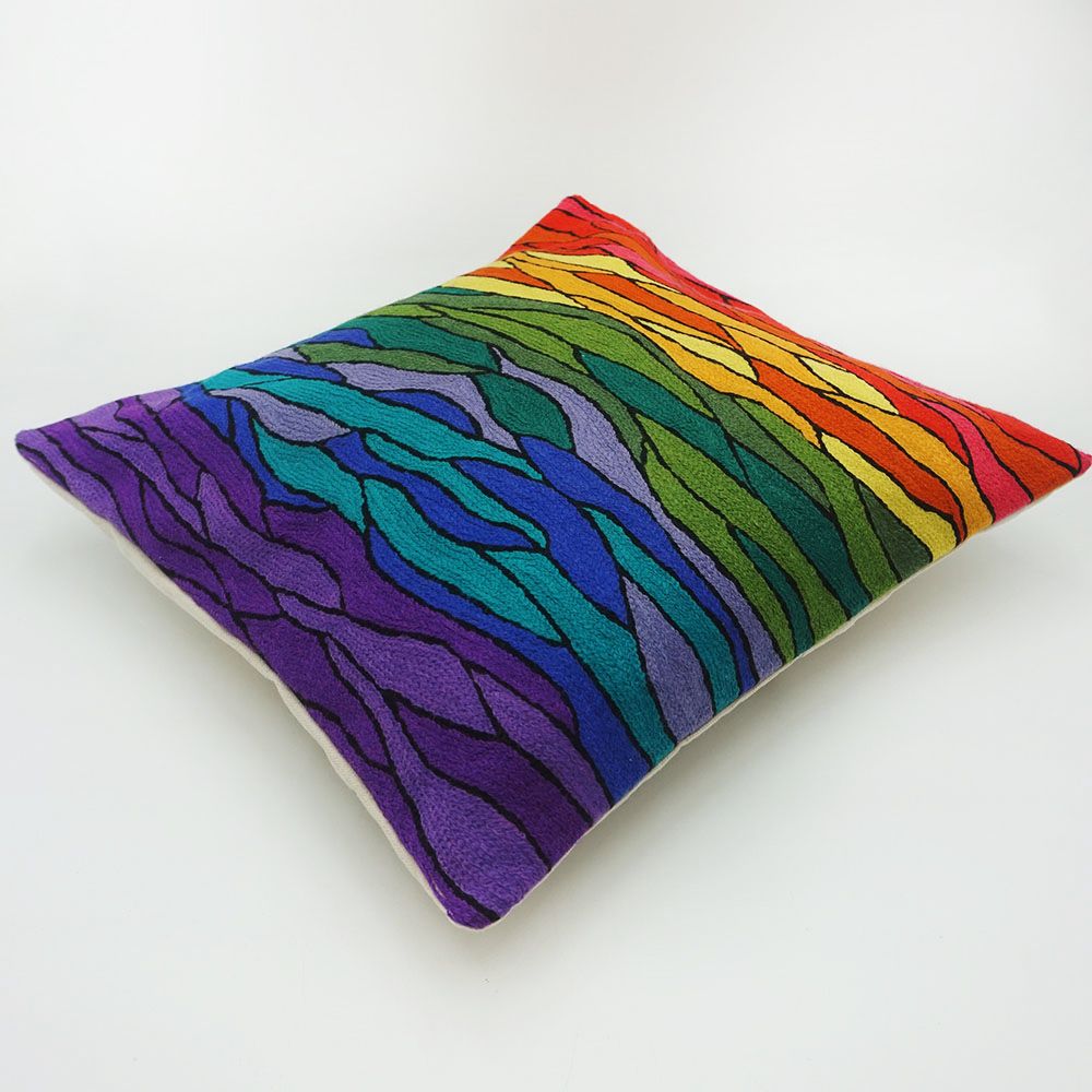 Chainstitch Cushion Cover - Nelly Nakamara Marks