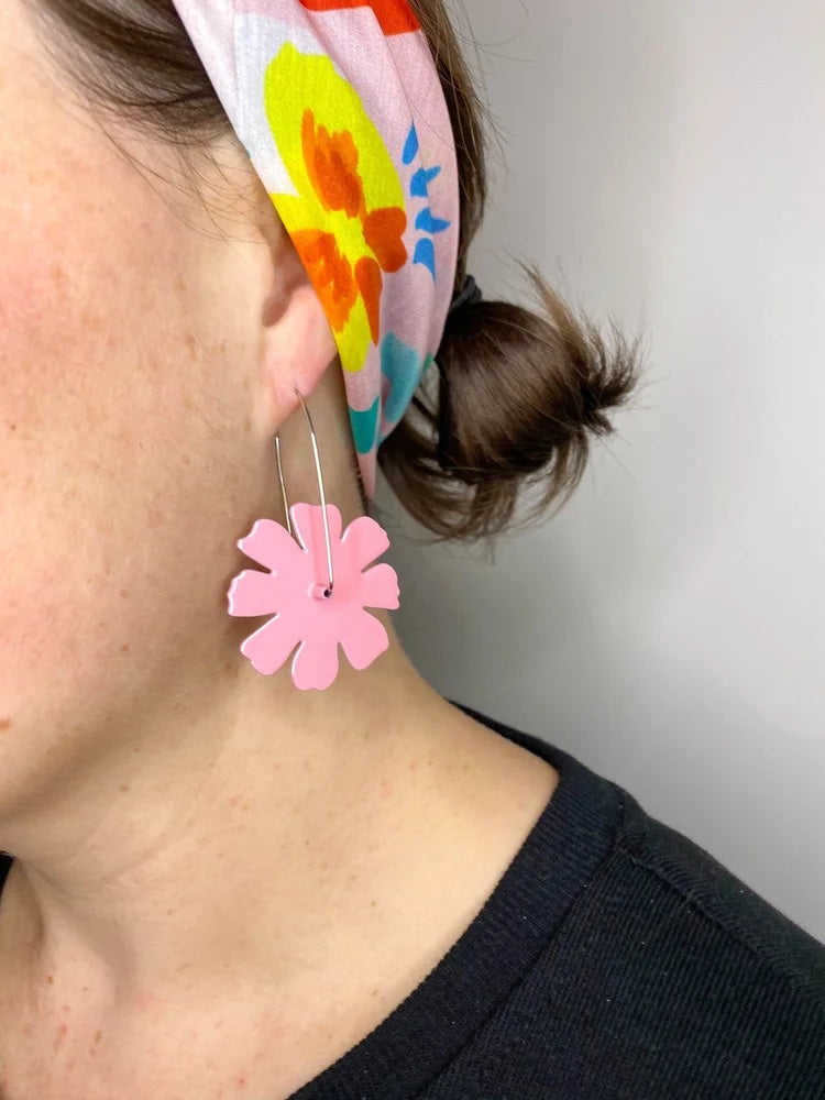 Flower Patch: Cosmos Earrings