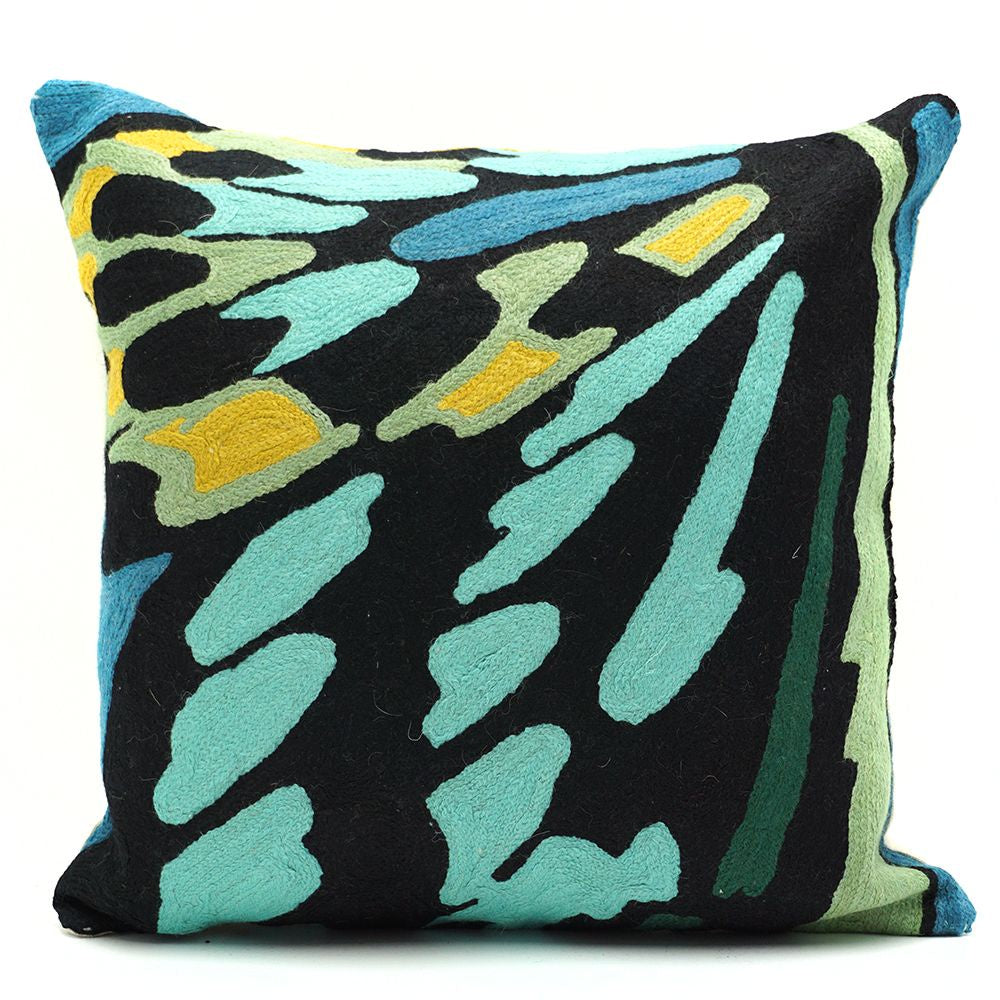 Chainstitch Cushion Cover - Cairns Birdwing