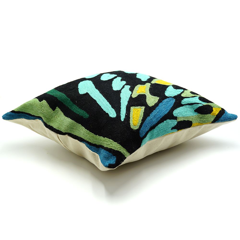 Chainstitch Cushion Cover - Cairns Birdwing