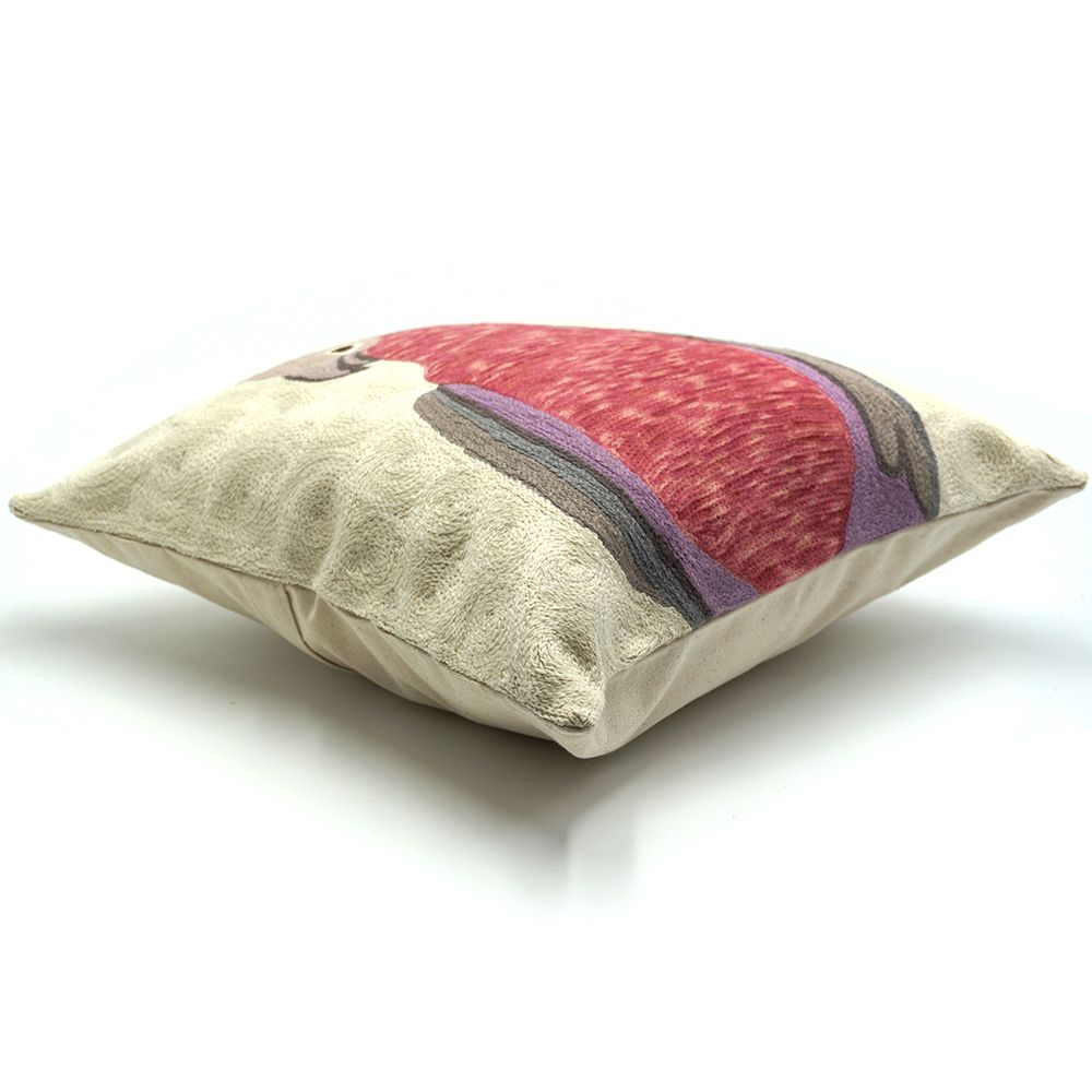 Chainstitch Cushion Cover - Galah