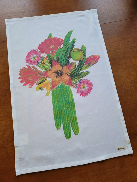 Guruhuahua 'For the love of Botany #4' 100% Organic Cotton Tea Towel”