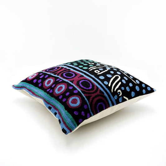 Chainstitch Cushion Cover - Julie Woods