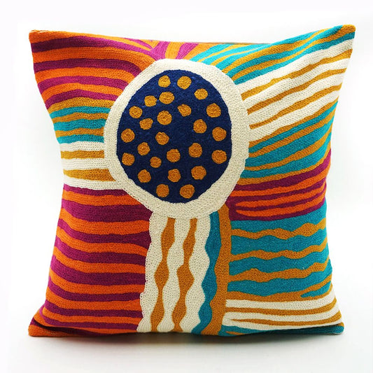 Chainstitch Cushion Cover - Sarah Lane