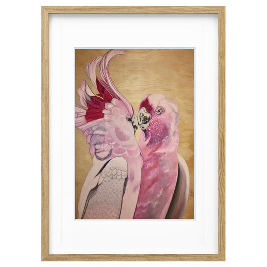 Major Kisses - Large A2 Framed Limited Edition Print