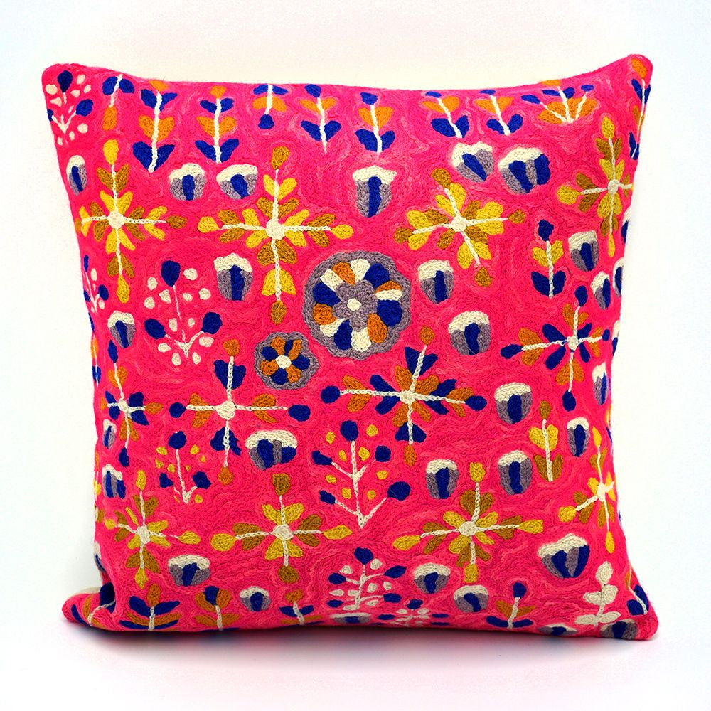 Chainstitch Cushion Cover - Rosie Ross