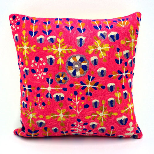 Chainstitch Cushion Cover - Rosie Ross