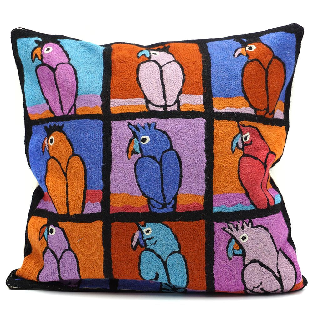 Chainstitch Cushion Cover - Kushia Young