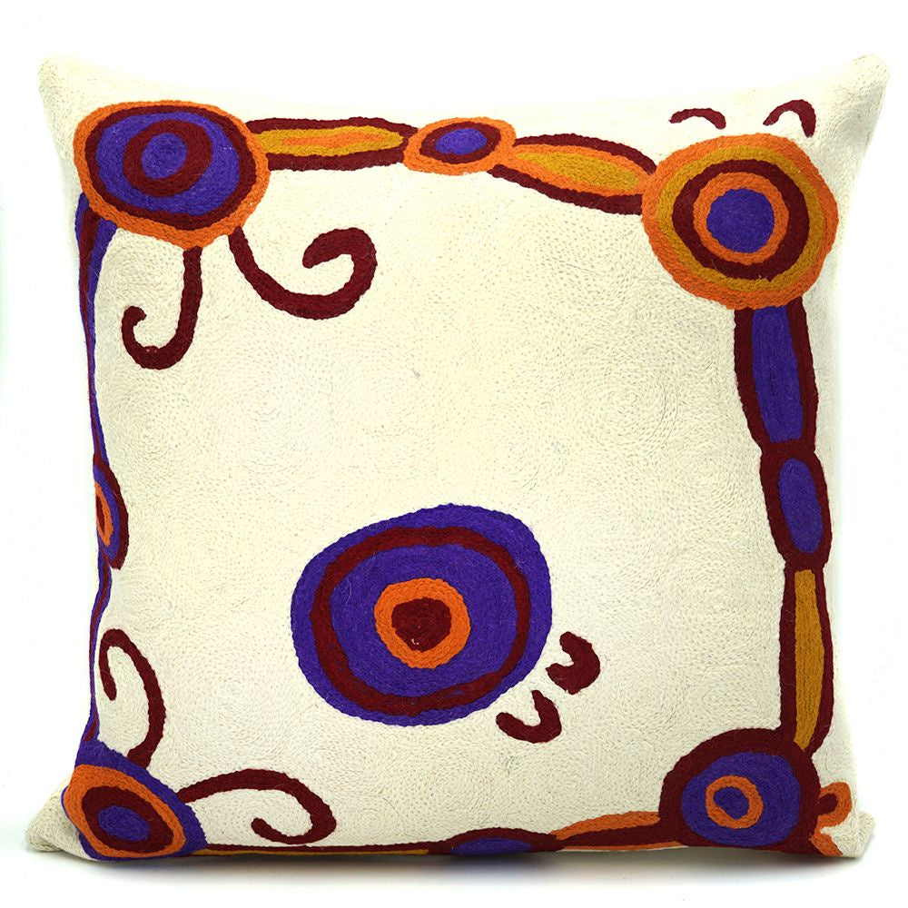 Chainstitch Cushion Cover - Monica Watson (1)