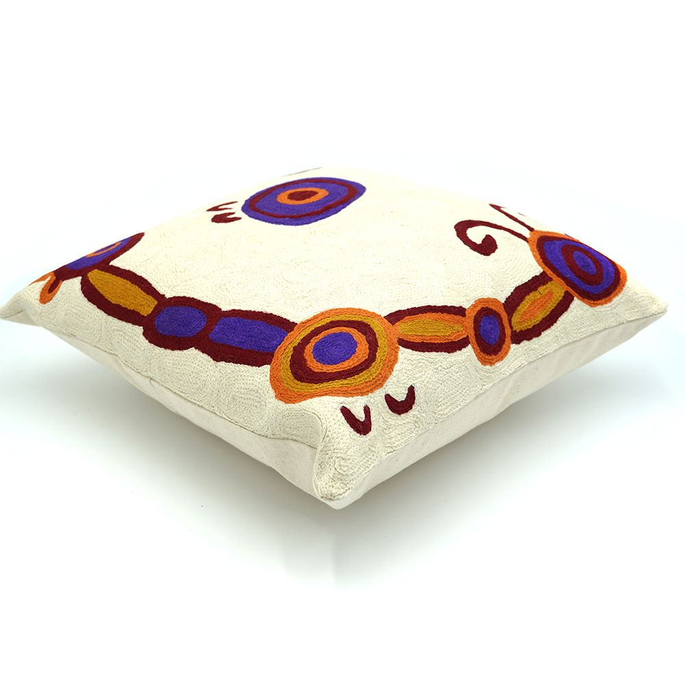 Chainstitch Cushion Cover - Monica Watson (1)