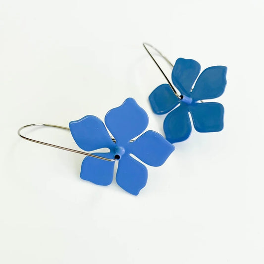 Flower Patch: Periwinkle Earrings