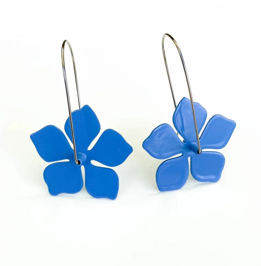 Flower Patch: Periwinkle Earrings