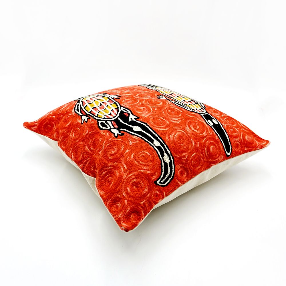 Chainstitch Cushion Cover - Edward Malati Yunupingu (2)