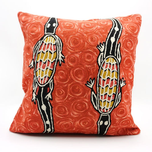 Chainstitch Cushion Cover - Edward Malati Yunupingu (2)