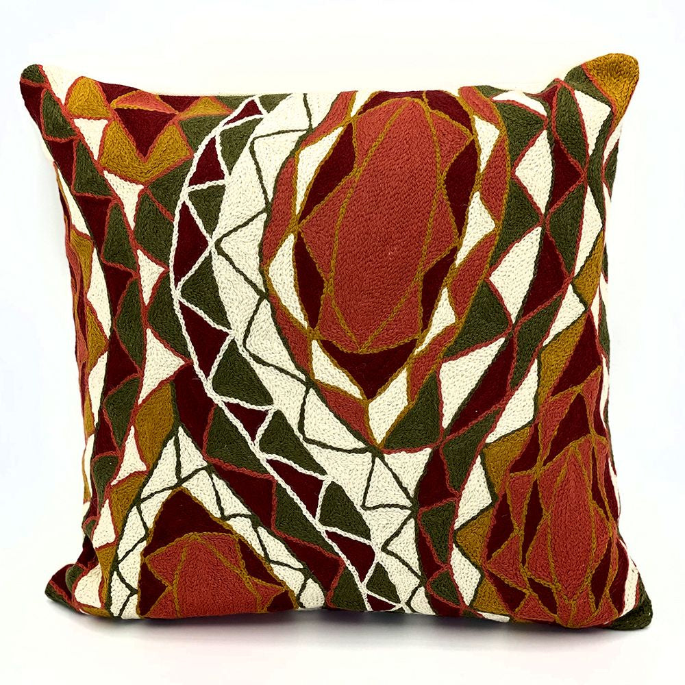 Chainstitch Cushion Cover - Karina Coombes