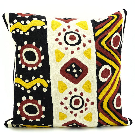 Chainstitch Cushion Cover - Artwork by Susan Wanji Wanji (1)