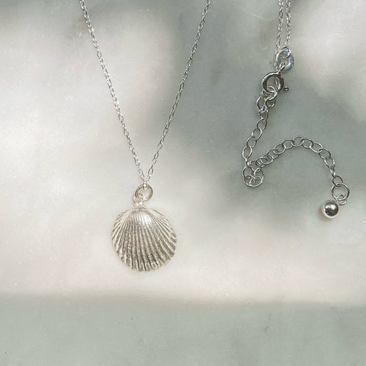 Sterling Silver Shell Necklace