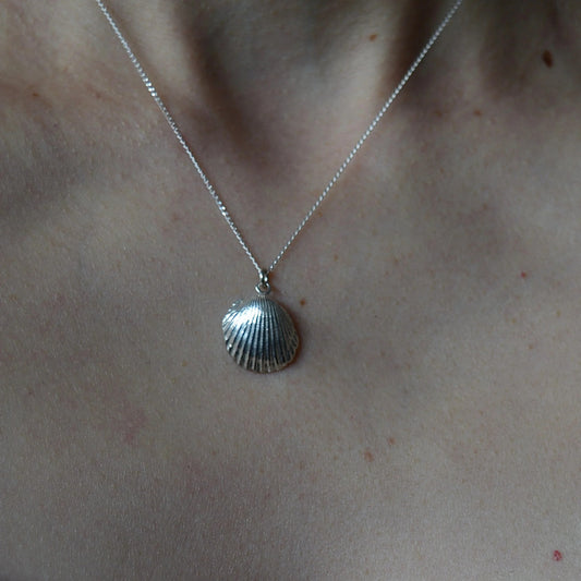 Sterling Silver Shell Necklace