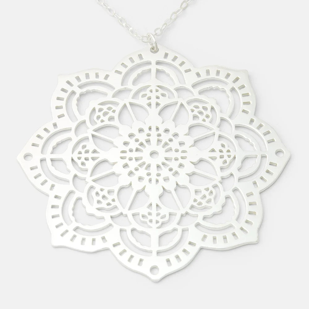 Mehndi Mandala Pendant