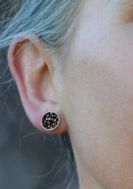 Monarch - The Starry Sky - Circle Stud Earrings